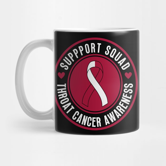 Support Squad Throat Cancer Awareness by oneduystore